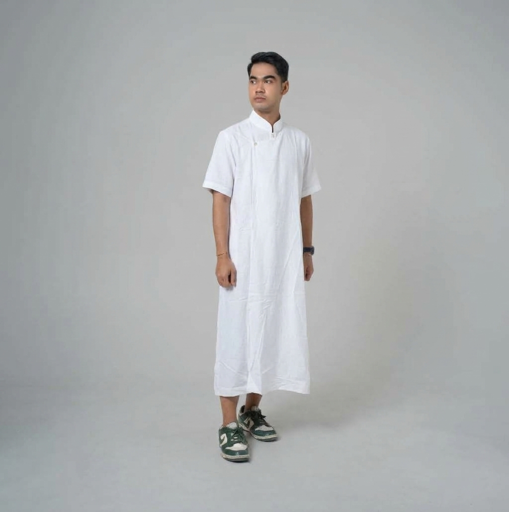 hayat gamis white hayat gamis white
